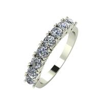 selling 9ct gold 1 carat total 8 stone diamond eternity ring 5ef9bf71878b2