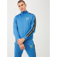 selling asymmetric logo tracksuit top blue 5efb3138cc3eb