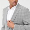 selling check suit jacket grey 5efb2db5930cb