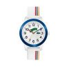 selling childrens white stripe silicone strap 32mm dial watch 5efae298c347c