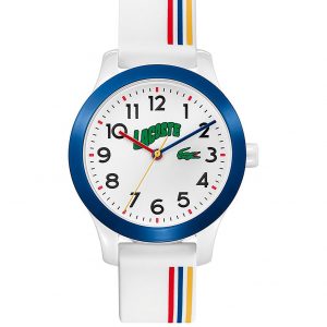 selling childrens white stripe silicone strap 32mm dial watch 5efae29c30980