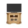 selling constance oak ready assembled corner tv unit fits up to 50 inch tv 5efadc0fe182e
