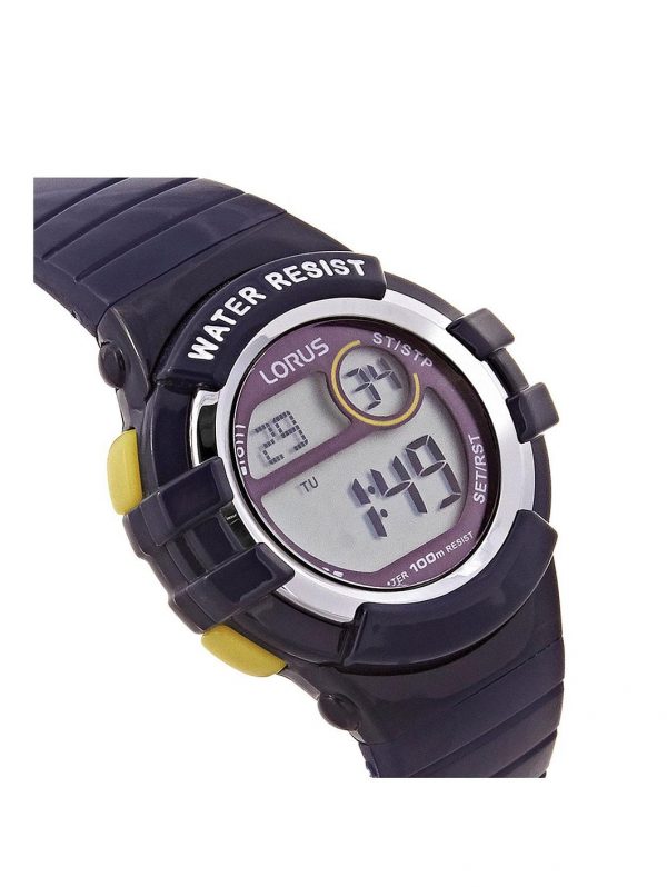selling digital blue patent pu strap kids watch 5efae3a00b6af