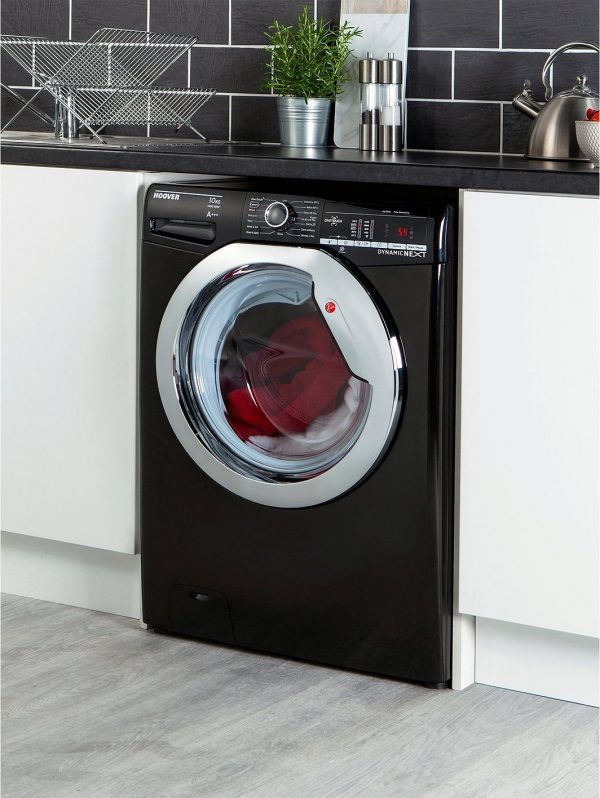 selling dynamic next dxoa410c3b 10kg load 1400 spin washing machine with one touch black chrome 5efacca5d9302