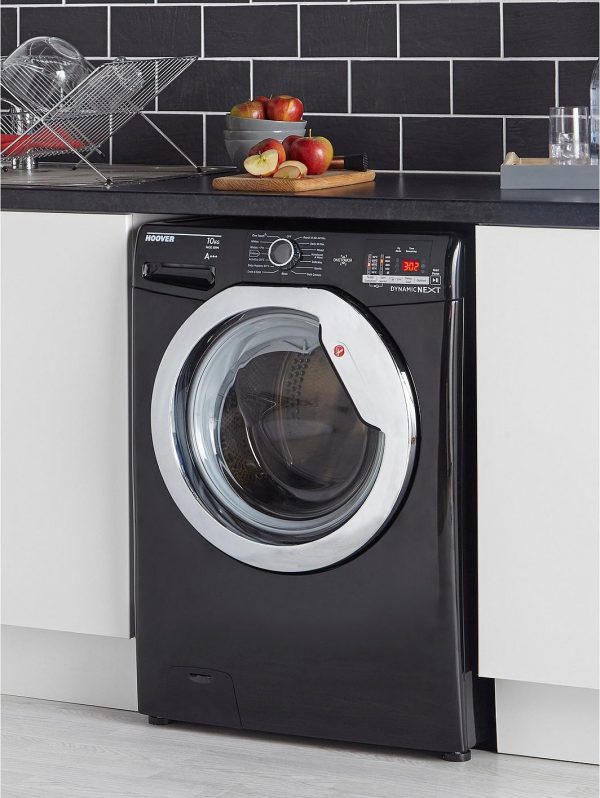 selling dynamic next dxoa610hcb 10kg load 1600 spin washing machine with one touch black chrome 5efacd14ba47d