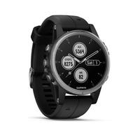 selling fenix 5s plus compact multisport watch with music maps and garmin pay silver with black band 5efae14dee39a