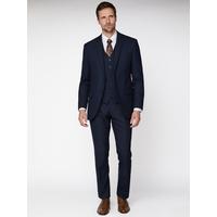 selling jacquard texture soho suit jacket navy 5efb357964241