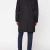 selling jeff banks grey textured overcoat tailored fit 5efb3478b29cd