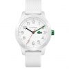 selling lacoste mini me white dial white silicone strap kids watch 5efae30728fbd