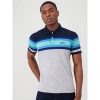 selling malibu stripe polo shirt navy 5ef9dc8ab4dbc