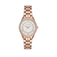 selling mk3716 lauryn silver dial rose gold stainless steel bracelet ladies watch 5ef9bf28cedbf