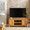 selling oakland ready assembled 100 solid wood large tv unit fits up to 55 inch tv 5efadc05b329a