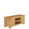 selling oakland ready assembled 100 solid wood large tv unit fits up to 55 inch tv 5efadc065542a