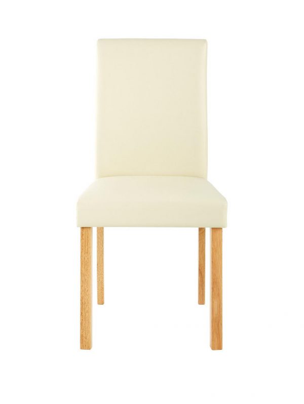 selling pair of lucca faux leather dining chairs 5efad9e0b7f82