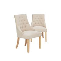 selling pair of warwick fabric dining chairs 5efad9b732125