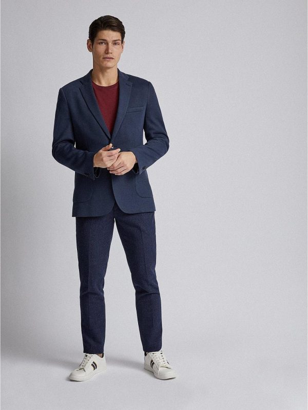 selling pique blazer navy 5efb349a745e7