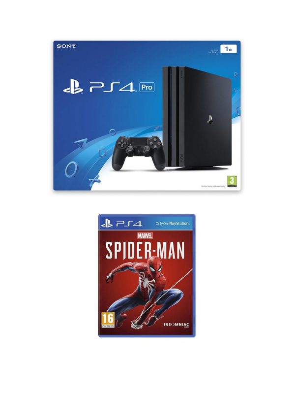 selling ps4 pro with marvels spider man and optional extras 1tb console 5efb0b7054232
