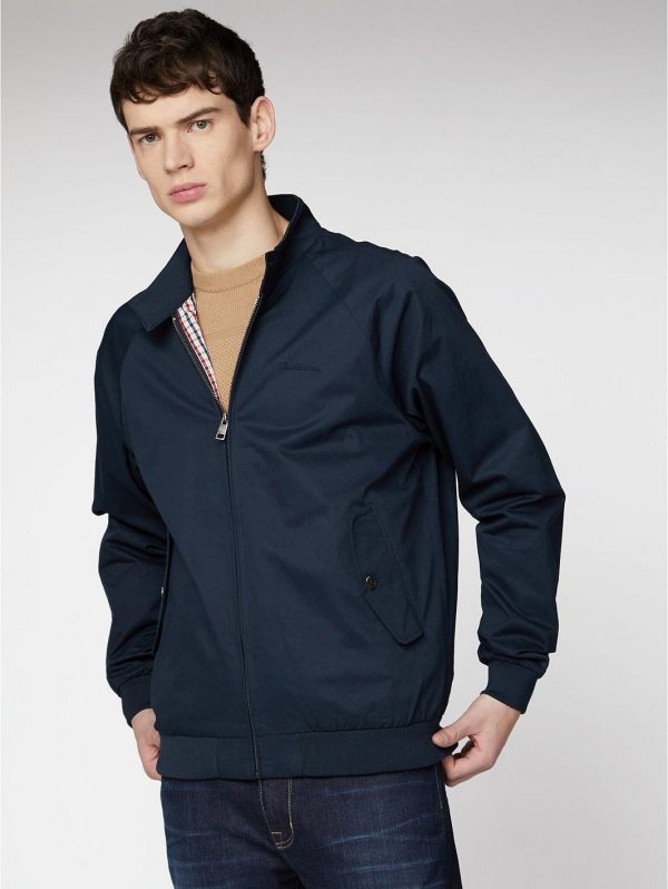 selling signature harrington jacket dark navy 5efb34475120b