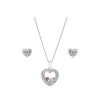selling simply silver cubic zirconia heart shaker jewellery set 5ef9bf3221a0f