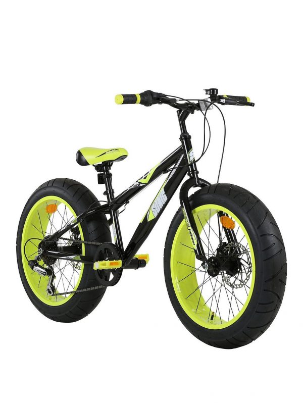 selling sonic fatbike 20 inch 6 speed black yellow 5efb0c6b1108f