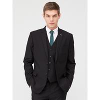 selling stretch regular suit jacket black 5efb2efa58667