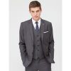 selling stretch regular suit jacket grey 5efb34a2430cb