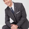 selling stretch regular suit jacket grey 5efb34ac69ce5