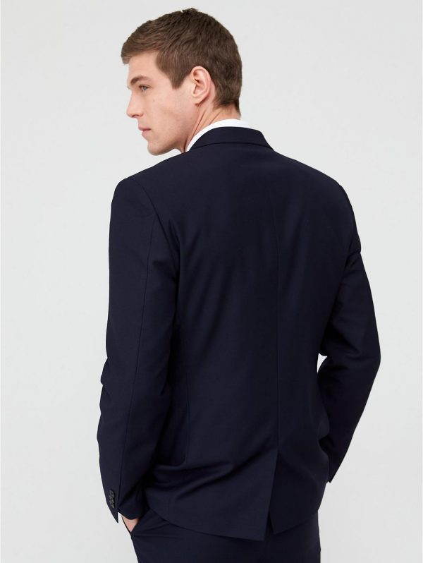 selling stretch slim suit jacket navy 5efb371c6683f