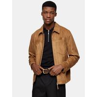 selling suedette jacket tan 5efb34de19ad3