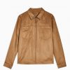 selling suedette jacket tan 5efb34e94ac98