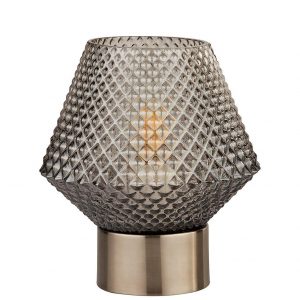 selling textured smoked glass table lamp 5efadefa4f7a6