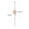 selling tikkers gold unicorn dial white leather strap watch with purse and necklace kids gift set 5efae366be4c1