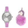 selling tikkers silver dial pink glitter strap and unicorn pompom kids gift set 5efae326b5d25