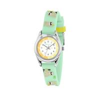 selling tikkers white dial green sloth print strap kids watch 5efae2d332fe4