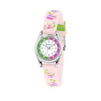 selling tikkers white dial pink pinata print strap kids watch 5efae3a5ee35f