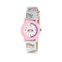 selling tikkers white rainbow dial silver glitter rainbow strap kid watch 5efae28b66560