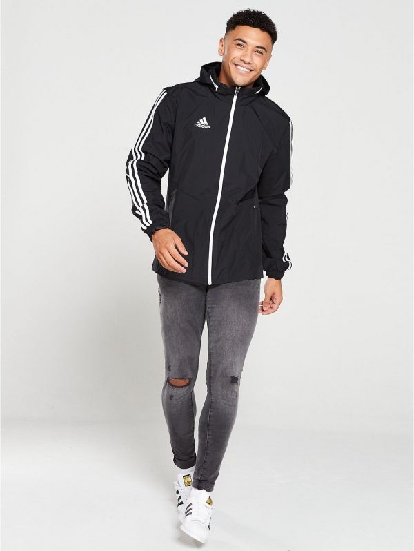 selling tiro 3s hooded jacket black 5ef9dba134b28