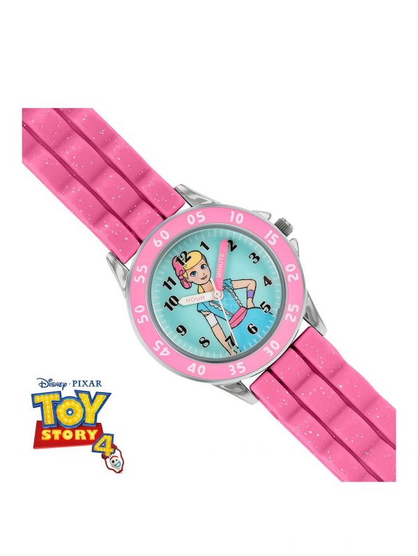 selling toy story little bo peep time teacher dial pink silicone strap kids watch 5efae45151a1c