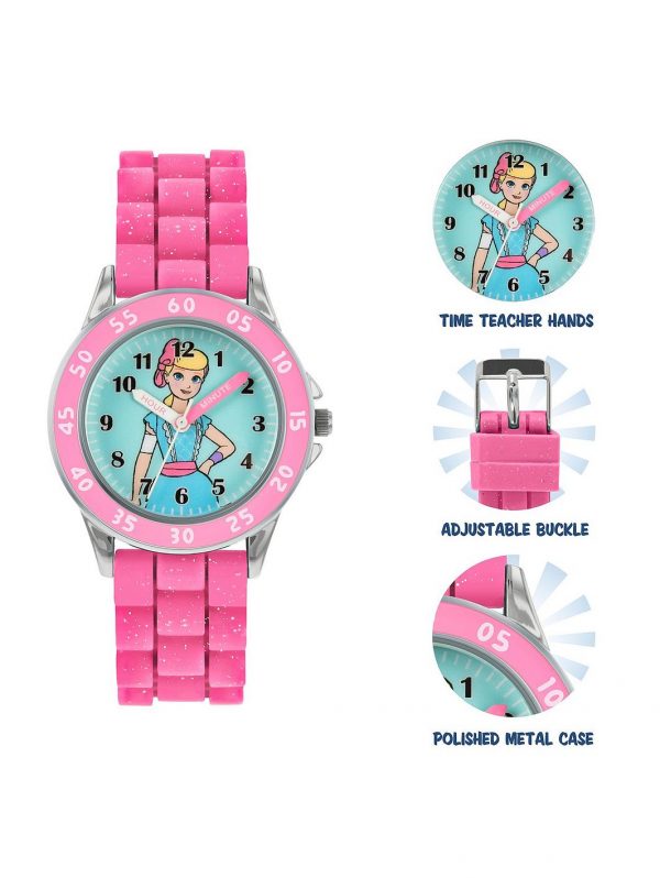 selling toy story little bo peep time teacher dial pink silicone strap kids watch 5efae4525e80f