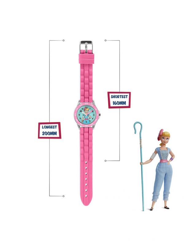 selling toy story little bo peep time teacher dial pink silicone strap kids watch 5efae455e40ce