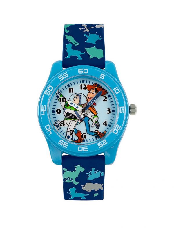 selling toy story woody buzz time teacher dial blue character print strap kids watch 5efae487b0d0e