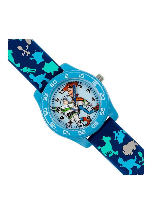 selling toy story woody buzz time teacher dial blue character print strap kids watch 5efae48872dfe