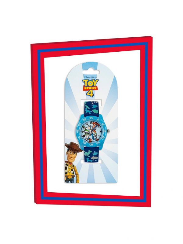 selling toy story woody buzz time teacher dial blue character print strap kids watch 5efae48b63cd1