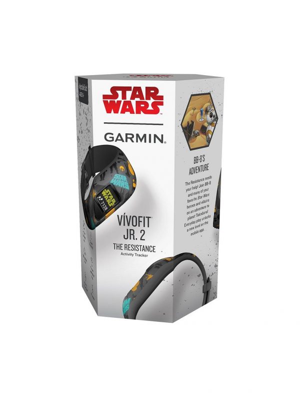 selling vivofit jr 2 star wars the resistance fitness activity tracker for kids adjustable band grey and yellow 5efae393a5f03