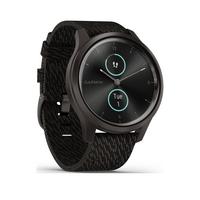 selling vivomove style hybrid smartwatch black pepper nylon with slate hardware 5efae16b18055