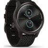 selling vivomove style hybrid smartwatch black pepper nylon with slate hardware 5efae171ae753