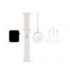 selling watch series 5 gps 40mm silver aluminium case with white sport band 5efae1f151a8d