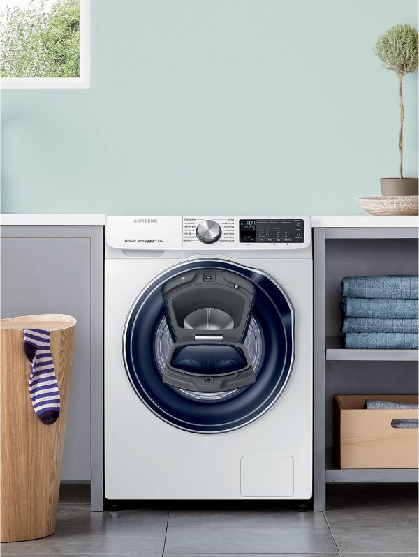 selling ww80m645opm eu 8kg load 1400 spin quickdrive washing machine with addwash white 5eface1dca786