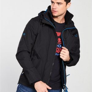 selling zip front windcheater jacket black 5efb2f3deab9f