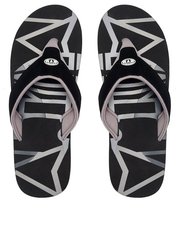 shoe special sale bazil logo flip flops black 5ef731f270d0a